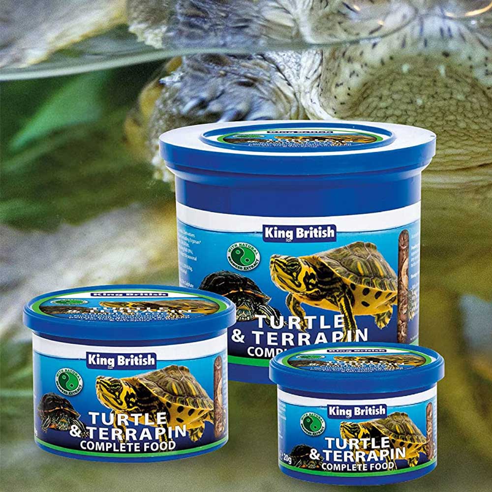KING BRITISH Turtle & Terrapin Complete Food, 80g • Shop Online at ...
